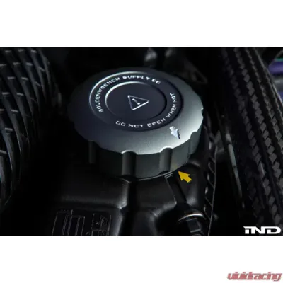 Goldenwrench Blackline Performance Coolant Expansion Tank Cap Cover BMW E90/E91/E92/E93 LCI M3 | F80 M3/F82 M4 2015-2020 - FXXCET