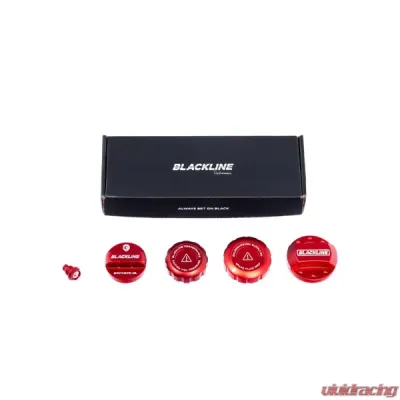 Goldenwrench Blackline Performance Cap Set Edition Red GR Corolla | Yaris 2020-2025 - G16ECS-R