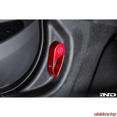 Goldenwrench Blackline Performance Hood Latch Handle BMW 2 Series G42/G87 | Toyota A90/A91 GR Supra MK5 - GXXHHL-R