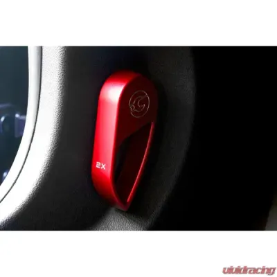 Goldenwrench Blackline Performance Hood Latch Handle BMW 2 Series G42/G87 | Toyota A90/A91 GR Supra MK5 - GXXHHL-R