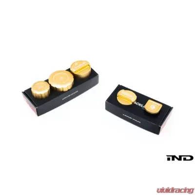 Goldenwrench Blackline Performance CCB Gold Cap Set BMW G87 M2 | F97 X3M | F98 X4M - S58ECS-CCB