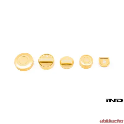 Goldenwrench Blackline Performance CCB Gold Cap Set BMW G87 M2 | F97 X3M | F98 X4M - S58ECS-CCB