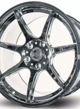 Anovia Kano 18x8.5 5x100 35mm Chrome Wheel                                     - ANO108188551003573CH - Image 3