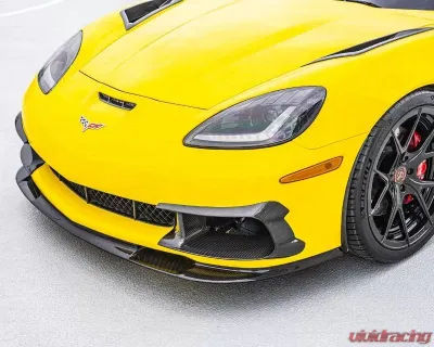 C7 Carbon Bumper Air Cooling Ducts Carbon Fiber Chevrolet Corvette Z06 | GS | ZR1 2006-2013 - C6Z-5A-1