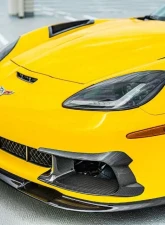C7 Carbon Bumper Air Cooling Ducts Carbon Fiber Chevrolet Corvette Z06 | GS | ZR1 2006-2013                                     - C6Z-5A-1 - Image 5