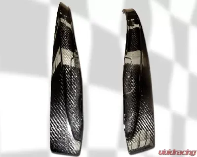 C7 Carbon Mudflaps Carbon Fiber Chevrolet Corvette Z06 | GS | ZR1 2006-2013 - C6Z-RMF-CF
