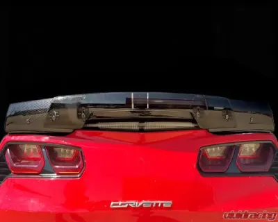 C7 Carbon Z06 Rear Spoiler Carbon Flash Chevrolet Corvette Stingray C7 2014 - C7-Z06-RS-CBF