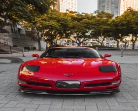 C7 Carbon Headlight Covers - Carbon Fiber Chevrolet Corvette C5 1997-2004