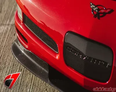 C7 Carbon License Plate Cover Carbon Fiber Chevrolet Corvette C5 1997-2004 - C5-LP-CF