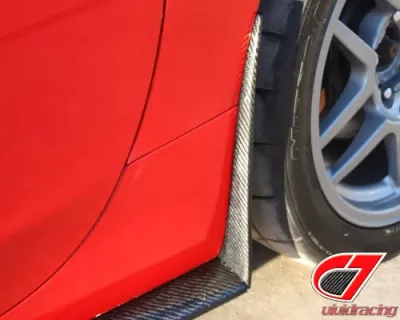 C7 Carbon Side Skirts with Mudflaps Carbon Fiber Chevrolet Corvette C5 ZR1 1997-2004 - C5-SS-CF