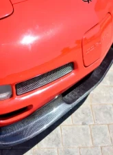 C7 Carbon Vented Front Splitter Gloss Black Chevrolet Corvette C5 1997-2004                                     - C5-V-FS-GB - Image 7