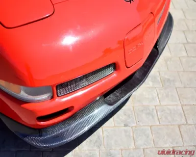 C7 Carbon Vented Front Splitter Gloss Black Chevrolet Corvette C5 1997-2004 - C5-V-FS-GB
