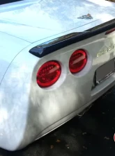 C7 Carbon Rear Spoiler Gloss Black Chevrolet Corvette C5 ZR1 1997-2004                                     - C5-ZR1-RS-GB - Image 4