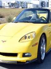 C7 Carbon Front Splitter Carbon Fiber Chevrolet Corvette C6 Z1 2005-2013                                     - C6-FS-CF - Image 3