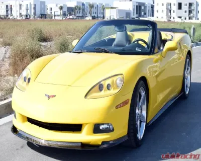 C7 Carbon Front Splitter Carbon Fiber Chevrolet Corvette C6 Z1 2005-2013 - C6-FS-CF