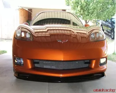 C7 Carbon Front Splitter Gloss Black Chevrolet Corvette C6 Z1 2005-2013 - C6-FS-GB