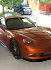 C7 Carbon Front Splitter Gloss Black Chevrolet Corvette C6 Z1 2005-2013                                     - C6-FS-GB - Image 3