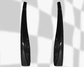 C7 Carbon Rear Mudflaps Carbon Fiber Chevrolet Corvette C6 ZR1 | Z06 | GS 2006-2013