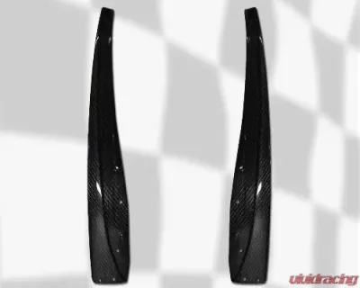C7 Carbon Rear Mudflaps Carbon Fiber Chevrolet Corvette C6 ZR1 | Z06 | GS 2006-2013 - C6-RMF-CF