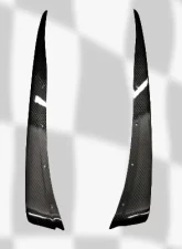 C7 Carbon Front Fender Rear Section Mudflaps Carbon Fiber Chevrolet Corvette C6 2005-2013                                     - C6-RMF-F-CF - Image 6