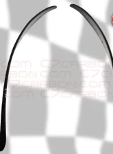 C7 Carbon Front Fender Rear Section Mudflaps Carbon Fiber Chevrolet Corvette C6 2005-2013                                     - C6-RMF-F-CF - Image 3