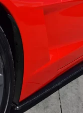 C7 Carbon Front Fender Rear Section Mudflaps Carbon Fiber Chevrolet Corvette C6 2005-2013                                     - C6-RMF-F-CF - Image 4