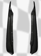 C7 Carbon Rear Fender Rear Section Mudflaps Carbon Fiber Chevrolet Corvette C6 2005-2013                                     - C6-RMF-R-CF - Image 4