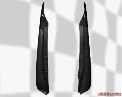 C7 Carbon Rear Fender Rear Section Mudflaps Carbon Fiber Chevrolet Corvette C6 2005-2013 - C6-RMF-R-CF