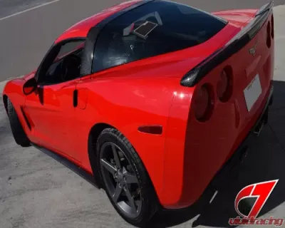C7 Carbon Side Skirts with Mudflaps Carbon Fiber Chevrolet Corvette C6 ZR1 2005-2013 - C6-SS-CF