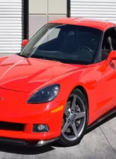 C7 Carbon Side Skirts with Mudflaps Carbon Fiber Chevrolet Corvette C6 ZR1 2005-2013                                     - C6-SS-CF - Image 3
