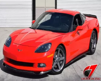 C7 Carbon Side Skirts with Mudflaps Carbon Fiber Chevrolet Corvette C6 ZR1 2005-2013 - C6-SS-CF
