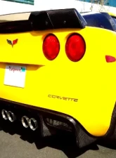 C7 Carbon Stage-2 Style Rear Spoiler Carbon Fiber Chevrolet Corvette C7 Z06 2005-2013                                     - C6Z-C7Z06-RS-CF - Image 6