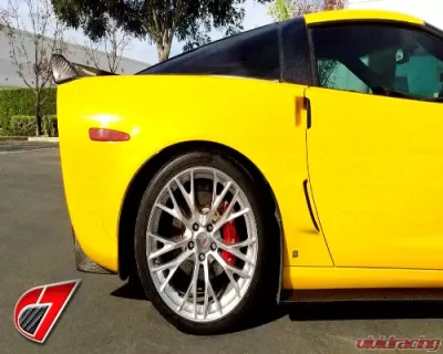 C7 Carbon Stage-2 Style Rear Spoiler Carbon Fiber Chevrolet Corvette C7 Z06 2005-2013 - C6Z-C7Z06-RS-CF