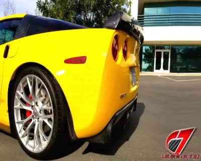 C7 Carbon Stage-2 Style Rear Spoiler Carbon Fiber Chevrolet Corvette C7 Z06 2005-2013 - C6Z-C7Z06-RS-CF
