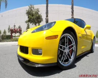 C7 Carbon Front Splitter Carbon Fiber Chevrolet Corvette Z06 | GS | ZR1 2006-2013 - C6Z-FS-CF