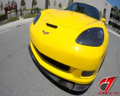 C7 Carbon Front Splitter Carbon Fiber Chevrolet Corvette Z06 | GS | ZR1 2006-2013 - C6Z-FS-CF