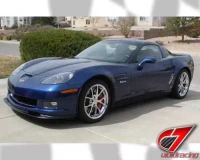 C7 Carbon Front Splitter Gloss Black Chevrolet Corvette Z06 | GS | ZR1 2006-2013 - C6Z-FS-GB