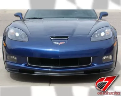 C7 Carbon Front Splitter Gloss Black Chevrolet Corvette Z06 | GS | ZR1 2006-2013 - C6Z-FS-GB
