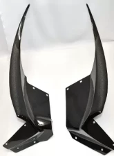 C7 Carbon Front Fender Rear Section Mudflaps - Carbon Fiber Chevrolet Corvette C6 ZR1 2009-2013                                     - C6Z-FSMF-CF - Image 3