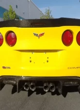 C7 Carbon Rear Spoiler Extended Version Carbon Fiber Chevrolet Corvette C6 ZR1 2009-2013                                     - C6Z-RSE-CF - Image 2