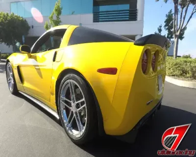 C7 Carbon Rear Spoiler Extended Version Carbon Fiber Chevrolet Corvette C6 ZR1 2009-2013 - C6Z-RSE-CF