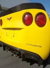 C7 Carbon Rear Spoiler Extended Version Carbon Fiber Chevrolet Corvette C6 ZR1 2009-2013                                     - C6Z-RSE-CF - Image 4