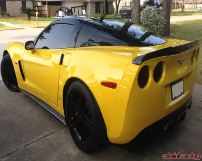 C7 Carbon Rear Spoiler Extended Version Gloss Black Chevrolet Corvette C6 ZR1 2009-2013 - C6Z-RSE-GB