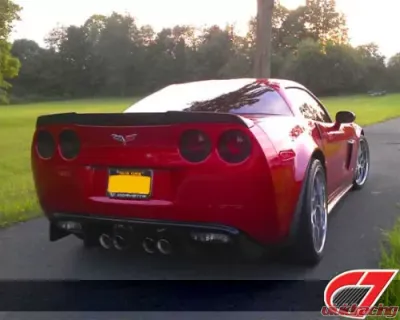 C7 Carbon Rear Spoiler Extended Version Gloss Black Chevrolet Corvette C6 ZR1 2009-2013 - C6Z-RSE-GB