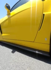 C7 Carbon Side Skirts With CF Mudflaps Carbon Fiber Chevrolet Corvette Z06 | ZR1 | GS 2005-2013                                     - C6Z-SS-CF - Image 8