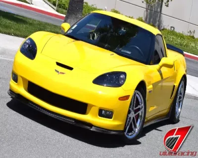 C7 Carbon Side Skirts With CF Mudflaps Carbon Fiber Chevrolet Corvette Z06 | ZR1 | GS 2005-2013 - C6Z-SS-CF