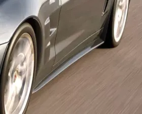 C7 Carbon Fiberglass Side Skirt Set w/ Mudflaps Chevrolet Corvette Z06 | ZR1 | GS 2005-2013