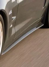 C7 Carbon Fiberglass Side Skirt Set w/ Mudflaps Chevrolet Corvette Z06 | ZR1 | GS 2005-2013                                     - C6Z-SS-FRP - Image 4