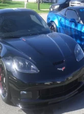C7 Carbon Fiberglass Side Skirt Set w/ Mudflaps Chevrolet Corvette Z06 | ZR1 | GS 2005-2013                                     - C6Z-SS-FRP - Image 3