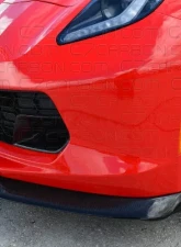C7 Carbon Front Splitter w/o Side Splitters Carbon Fiber Chevrolet Corvette Stingray | GS | Z06 C7 2014                                     - C7-GTX-FS-CF - Image 3